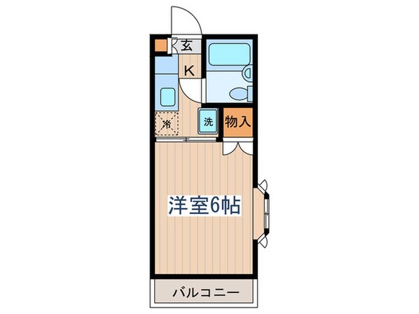 ファミーユ国分寺の物件間取画像